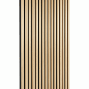 3D panneau mural acoustique motif bois semi-circulaire